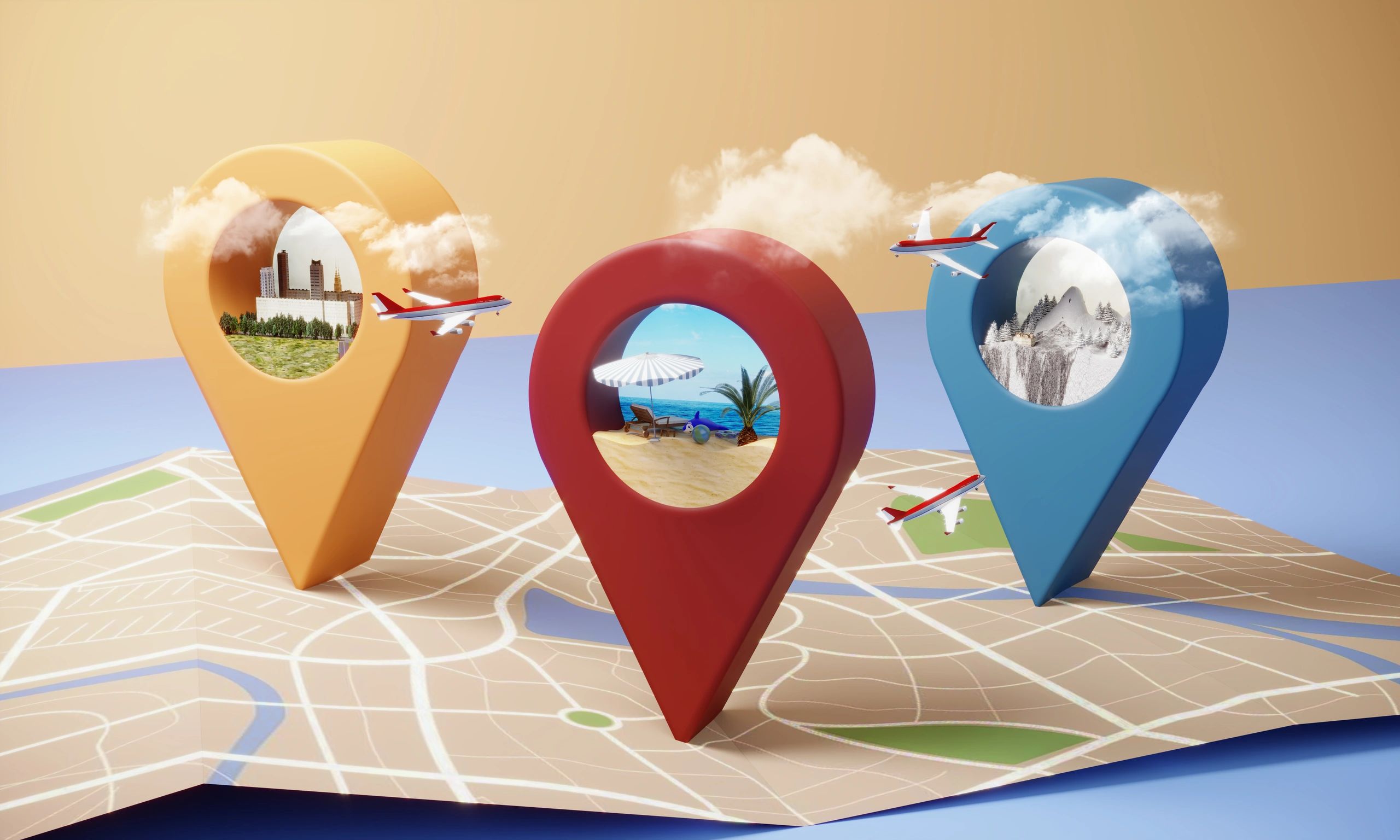 destination research travel planning